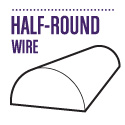 Half Round Wire