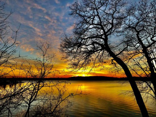 Color Inspiration - Lake Minnetonka Sunset Necklace