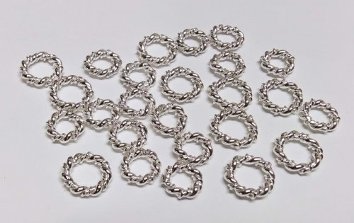Twisted Wire Jump Rings