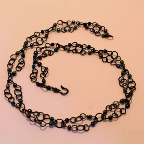 Beaded Steel Wire Chain 