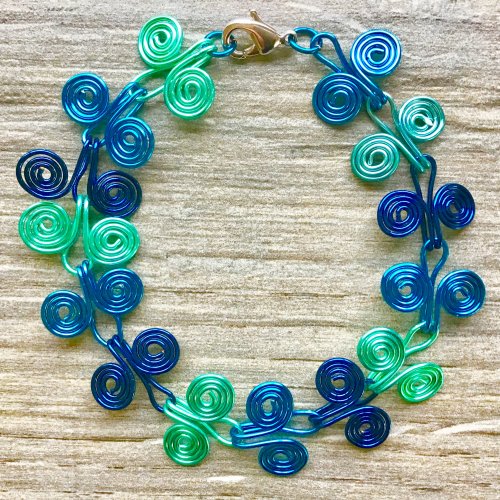 Mermaid Spiral Bracelet