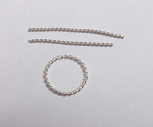 Scrap Wire Twisted Rings