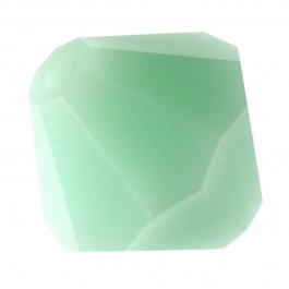 8mm Mint Alabaster 5328 Bi-Cone Swarovski Crystal Beads - Pack of 6