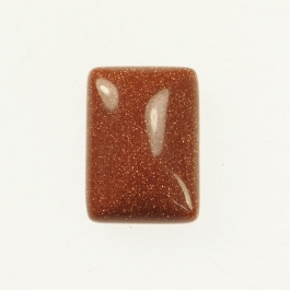Goldstone 10x14mm Rectangle Cabochon - Pack of 2