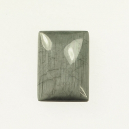 Cats Eye 10x14mm Rectangle Cabochon - Pack of 2