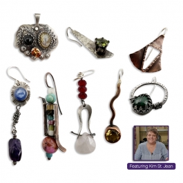 Creative Metalsmithing From Scratch: 7 Earring Designs with Kim St. Jean
