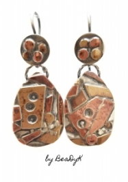 Fused Tri-metal Earrings with Earwire Taught By: Dale Koebnick
