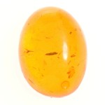 Synthetic Amber Cabochon